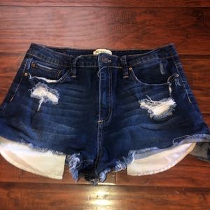 Dark Denim shorts